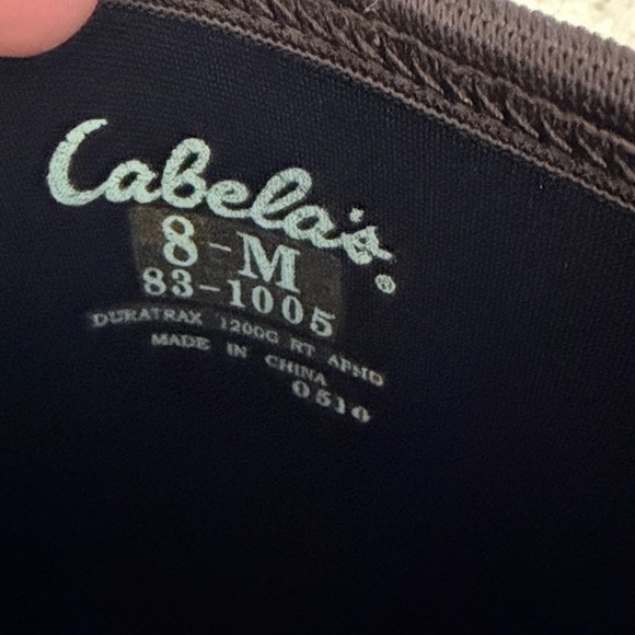 Cabelas 1200 Thinsulate Ultra Rubber Boots Camo main image 5